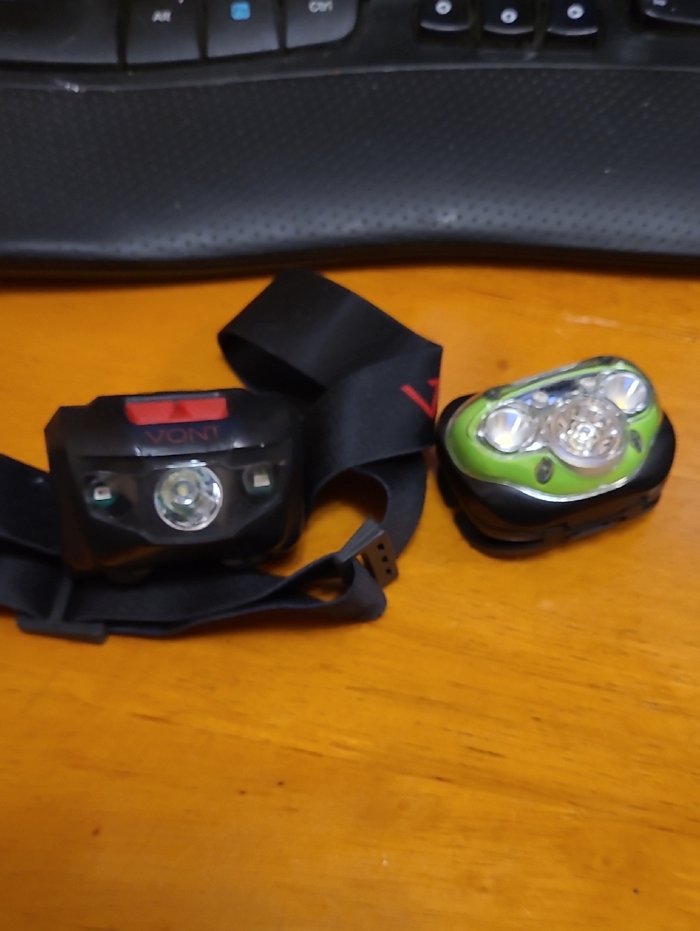 Vont And Energizer Headlamps